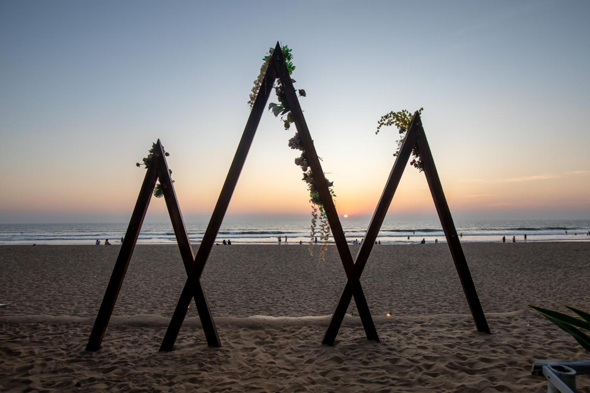 Sunset Cafe Beach Stay โกการ์นา ภายนอก รูปภาพ